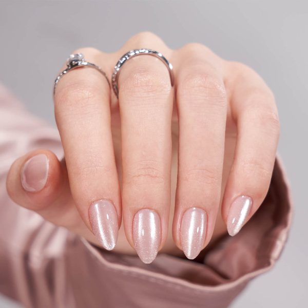 Aurora Cat Eye Almond Nails - Press On Nails For Cheap