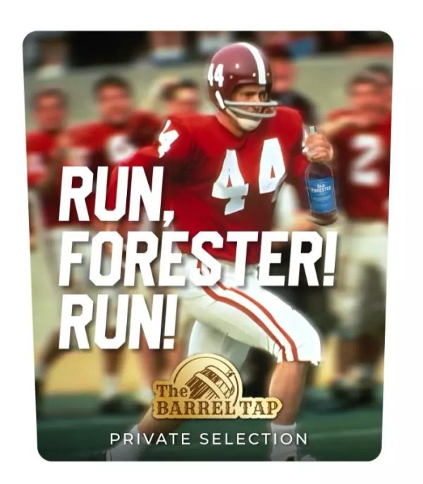 Old Forester  Run Forester Run  Single Barrel The Barrel Tap Private Select 750mL Hot on Sale - Image 2