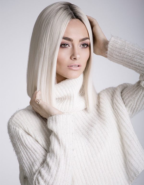Blonde Faux Wig Leyla 15  Straight Online Hot Sale