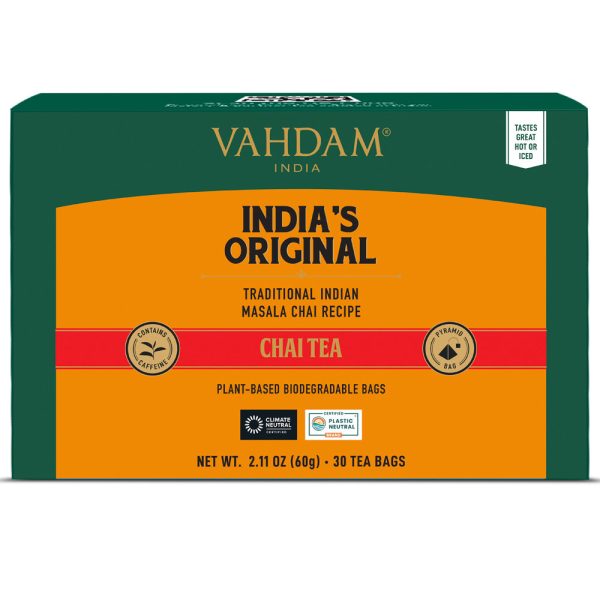 India s Original Masala Chai Tea, 30 Count Online Sale