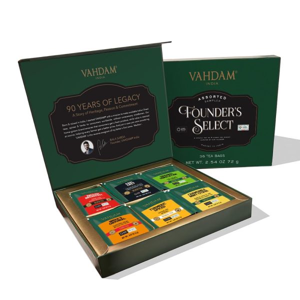 Founder s Select, Gift Set, 36 Teas Fashion