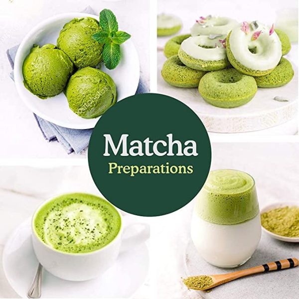 Pure Matcha Green Tea Powder, Culinary Grade, 1.76 oz Supply - Image 4