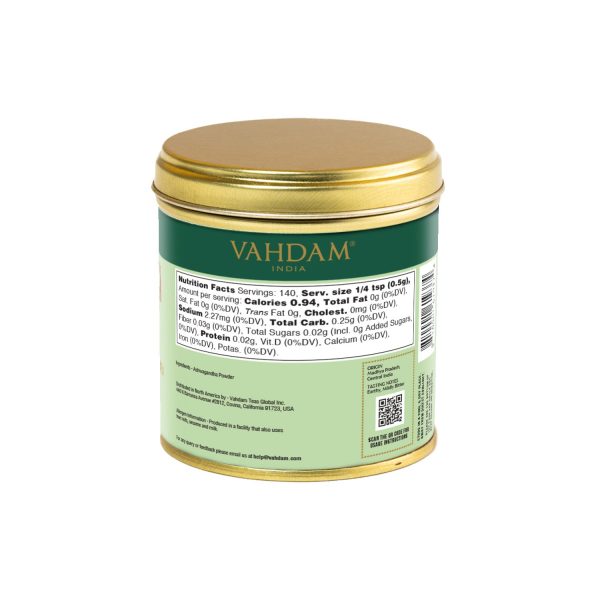 Ashwagandha Powder, 2.47 Oz, 70g Online now - Image 2