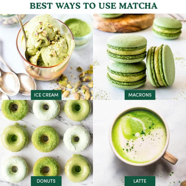 Pure Matcha Green Tea Powder, Culinary Grade, 1.76 oz Supply - Image 3