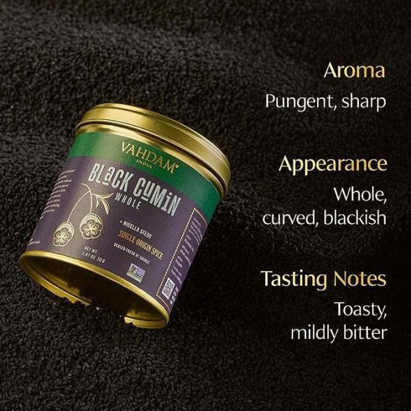 Black Cumin Whole, 2.47 Oz, 70g For Cheap - Image 3