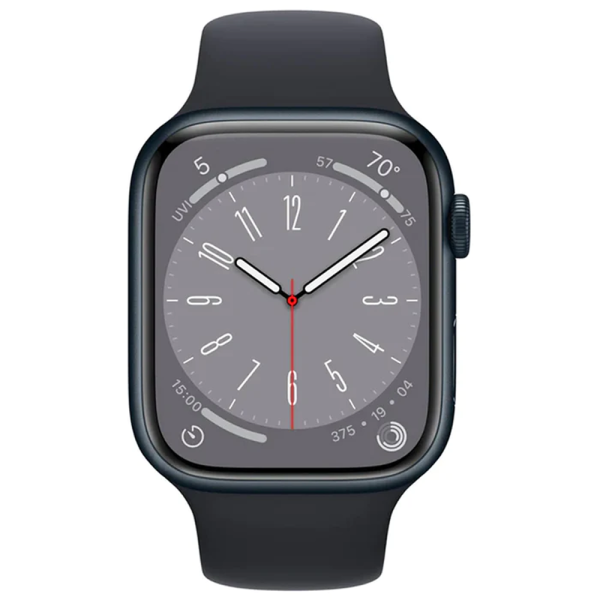 Apple Watch Series 8 (GPS) 41mm Aluminum Case (Midnight) - Refurbished Online now - Image 4