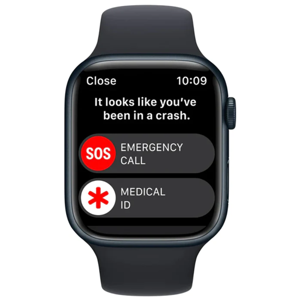 Apple Watch Series 8 (GPS) 41mm Aluminum Case (Midnight) - Refurbished Online now - Image 3