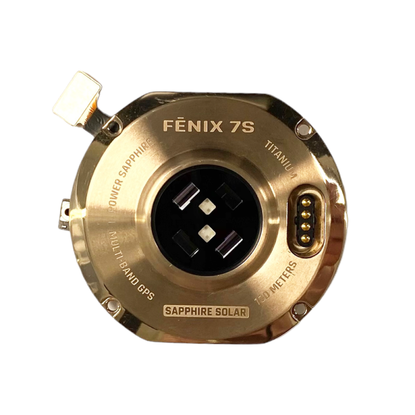 Garmin Fenix 7S 7 S Sapphire Solar Back HR Cover Spare Replacement Repair - Parts Online