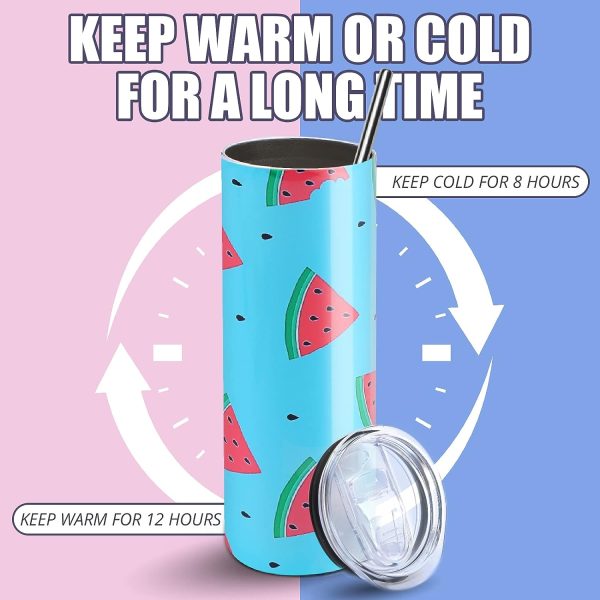 8 Pack 20oz Sublimation Tumbler Blank With 150 sheets Sublimation Paper A4 For Cheap - Image 3