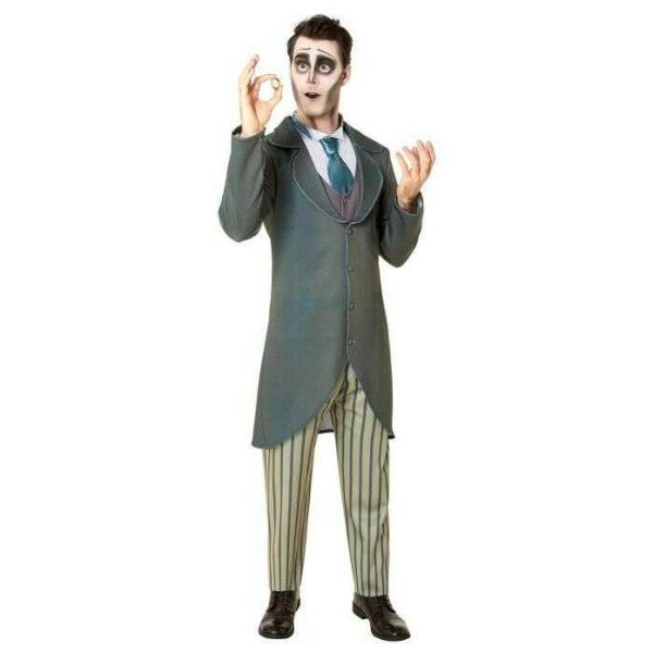 Corpse Bride Victor Van Dort Deluxe Adult Costume Discount