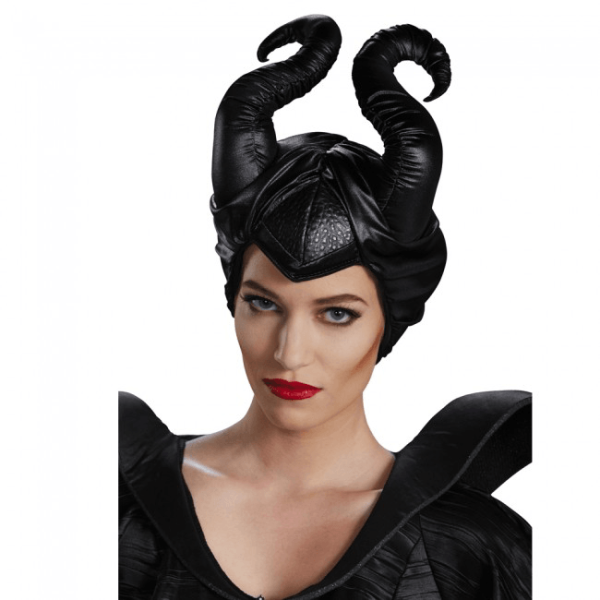Classic Maleficent Horns Faux Leather Headpiece For Sale